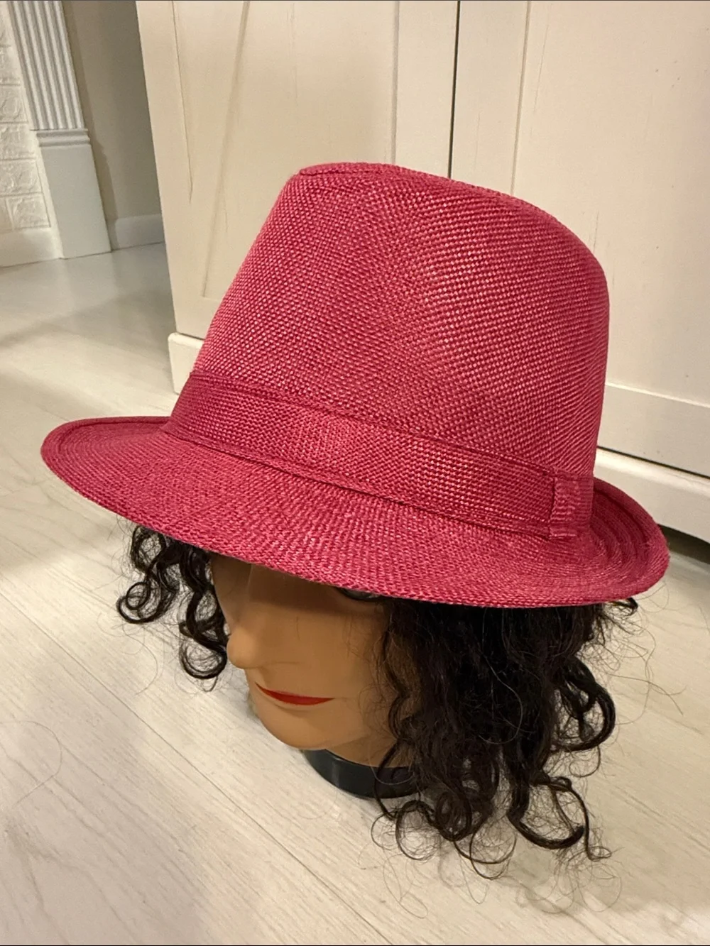 NWOT Pink Fedora Hat